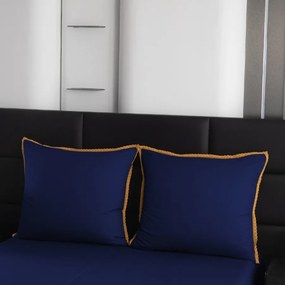 Mikroszálas ágyneműhuzat LACELLE sötétkék Ágyneműhuzat mérete: 70 x 80 cm | 140 x 200 cm