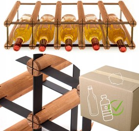 Bortartó állvány Pet palacktartó állvány bortartó állvány 5cipő Modern Öko Nagy