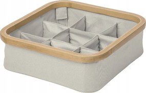 Kozmetikai doboz rendszerező fürdőszoba szoba bambusz nagy Livarno