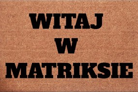 Vicces Lábtörlő Üdvözöllek A Mátrixban A Film Rajongói Számára