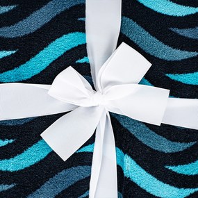 4Home Blue Wave gyapjú hatású pléd, 150 x 200 cm