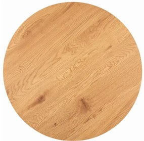 Aster étkezőasztal tölgy fekete 100cm