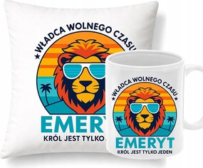 Bögre és Párna Nyugdíjas Búcsú Szett Kollégáktól