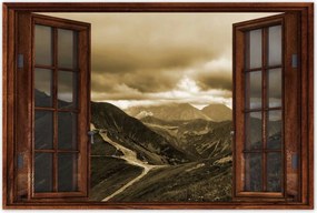 Poszterek 120x80 Tátra Lengyel hegyek Kilátás