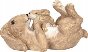 Húsvéti Nyuszi Figura, barna