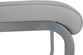 Étkező szék, világosszürke/szürke, NOBATA