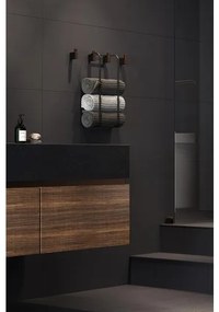 Fogas Viefe CASEY alumínium, texturált fekete láva - matt fekete EI