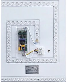 LED Dimmelhető mennyezeti lámpa UNA LED/60W/230V 2700-6500K  + távirányító