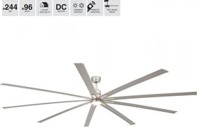 FARO 33496 MANHATTAN Ventilátoros lámpa LED IP20