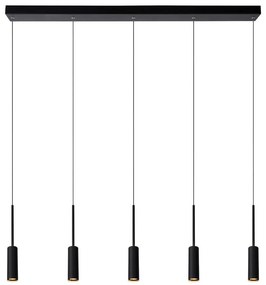 Lucide 24401/35/30 - LED Csillár zsinóron TUBULE 5xLED/7W/30V