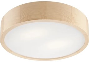 Fürdőszobai mennyezeti lámpa NATURAL 3xE27/15W/230V IP54 fenyő 37 cm