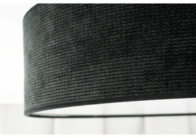 Duolla - CORTINA LED mennyezeti lámpa 26W, 45 cm, 4000K, fekete