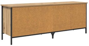 Cipőszekrény Artisan tölgy 131 x 35 x 50 cm Műszaki fa és vas