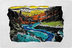 Poszterek 60x40 Hegyi táj Tájkép