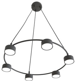 Emibig STARLIT 1372/6 Függőlámpa 6x8W/GX53 IP20