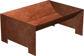 Strato Kerti tűzrakóhely 50 x 70 x 30 cm, corten CORGARDEN 1018