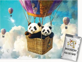 Fotótapéta Gyerekeknek Állatok Felhők Tapéta Gyerekszoba 400x280