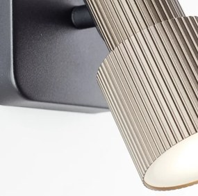 Brilliant - LED Fali spotlámpa CADIZ 1xGU10/5W/230V bronz