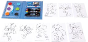 Sonic a sündisznó Hype Man mini művészeti szett