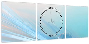 Kép - Kék csepp (órával) (90x30 cm)