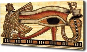 Canvas fotótapéta Egyiptomi szem papirusz 100x70 cm