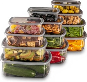 Ételtároló doboz készlet 4 x 3 db