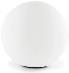 Shinestone L gömbölyű kültéri lámpa, 40cm, fehér