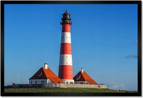 Poszterek keretben 60x40 Világítótorony Tájkép