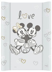 CebaBaby - Pelenkázó alátét rögzített lappal kétoldalú DISNEY 50x70 cm szürke TH-203-127-666