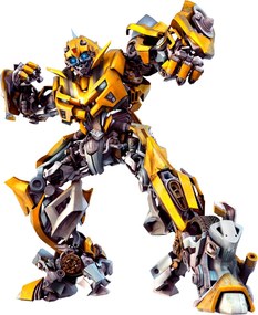 Textil falmatrica "Transformer - Bumblebee"