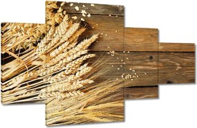 Képek 130x80 Különböző gabonatáblák a deszkákon