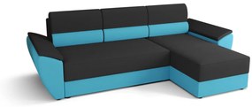MIA ágyazható sarok ülőgarnitúra, 251x88x140, rainbow 27/rainbow 18