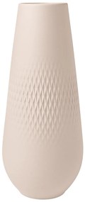 Magas Carré våza, Manufacture Collier bézs, m. 11,6 cm - Villeroy & Boch