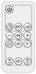 Solight KP07 - Fürdőszobai kerámia fűtőelem 1000/2000W/230V IP22 + távirányító