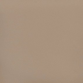 cappuccino műbőr pad 70 x 30 x 30 cm