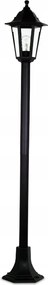 Álló Lámpa Kültéri Lámpa Led Kerti Oszlop E27 Fekete