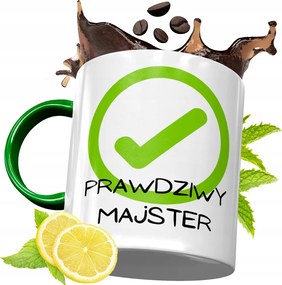 Zöld Bögre Építőknek Születésnapra Ajándék fényképes nyomtatással