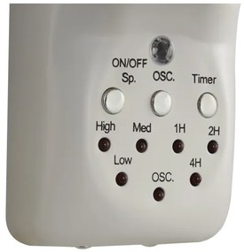 Lucci Air 213128EU - Fali ventilátor BREEZE 55W/230V fehér + távirányító