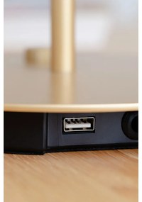 Fekete LED dimmelhető asztali lámpa fém búrával (magasság 41,5 cm) Asteria Table – UMAGE