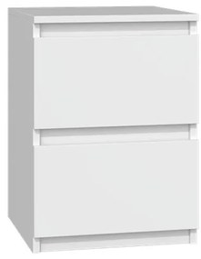 Drohmo M2 éjjeliszekrény, 30x40x30 cm, fehér