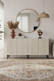 Apolos 150 - White, Travertine