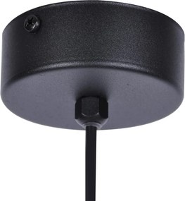 KAJA K-4886 FARO Fekete Színű Függeszték 1xE27 15W IP20