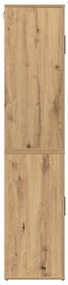 Magas szekrény Artisan tölgy 80x33x150 cm Mérnöki fa