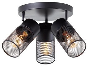 Brilliant - KAMOLO 3xE27/40W/230V fekete spotlámpa
