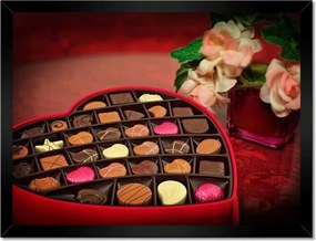 Poszterek keretben 40x30 Nőnap Ajándék Love