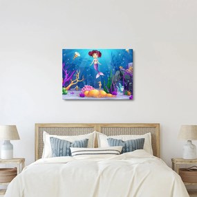 Kép - Vízi tündér (70x50 cm)