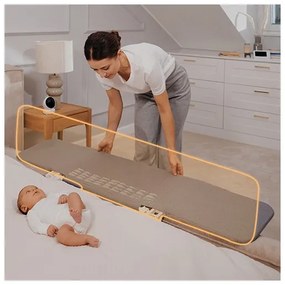 Lionelo - Biztonsági ágy korlát LORA XL söt. szürke