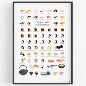 Sushi poszter 70x100 cm