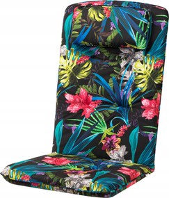 Kerti párna fotelhez, székpárna háttámlával, vízálló