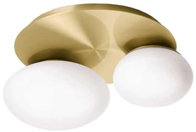 Ideal Lux - LED Mennyezeti lámpa NINFEA 2xGX53/9W/230V arany